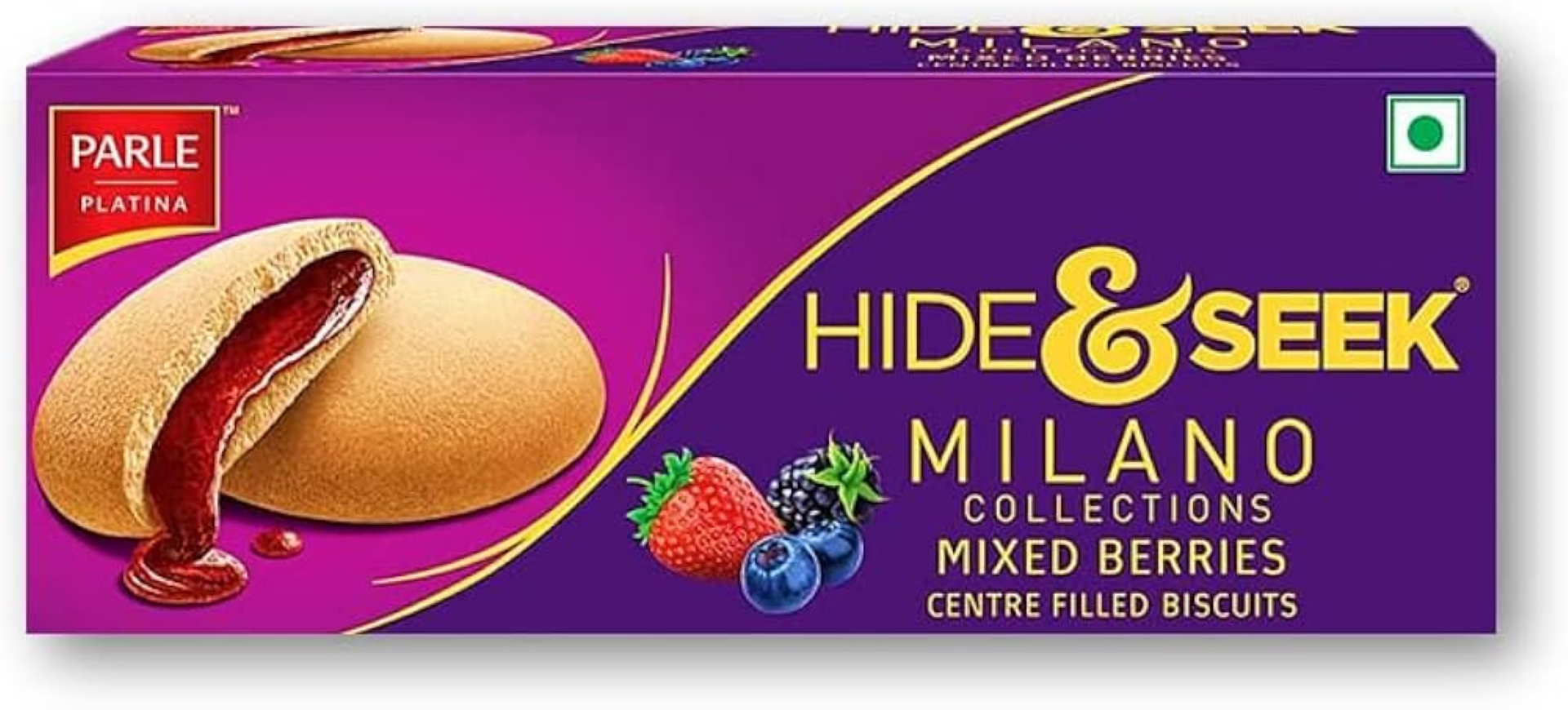 PARLE HIDE N SEEK CENT MIXED BERRIES 75G